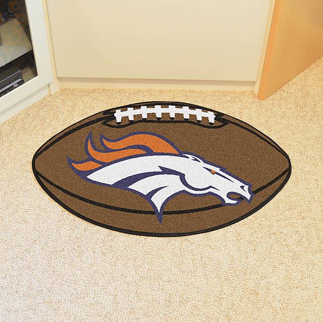 NFL Football Mascot Denver Broncos 1'6"x 1'10" Rug - Thumbnail - Image 2