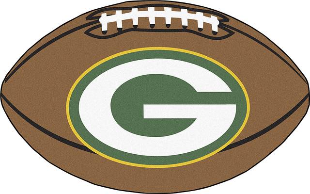 NFL Football Mascot Green Bay Packers 1'6"x 1'10" Rug - Thumbnail - Image 1