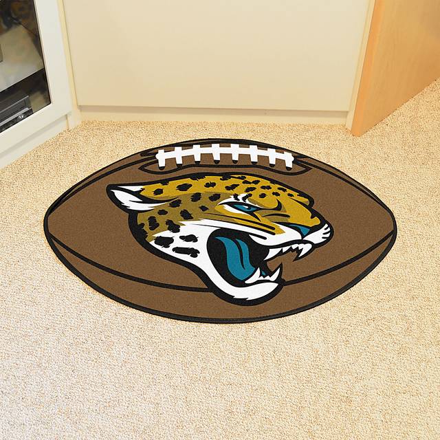NFL Football Mascot Jacksonville Jaguars 1'6 x 1'10 Rug - Thumbnail - Image 2