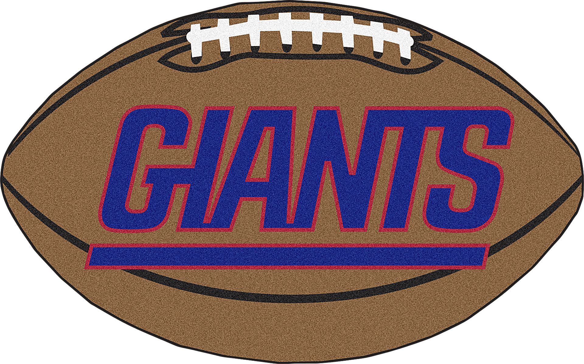 NFL Football Mascot New York Giants 1'6" x 1'10" Rug - Image 1