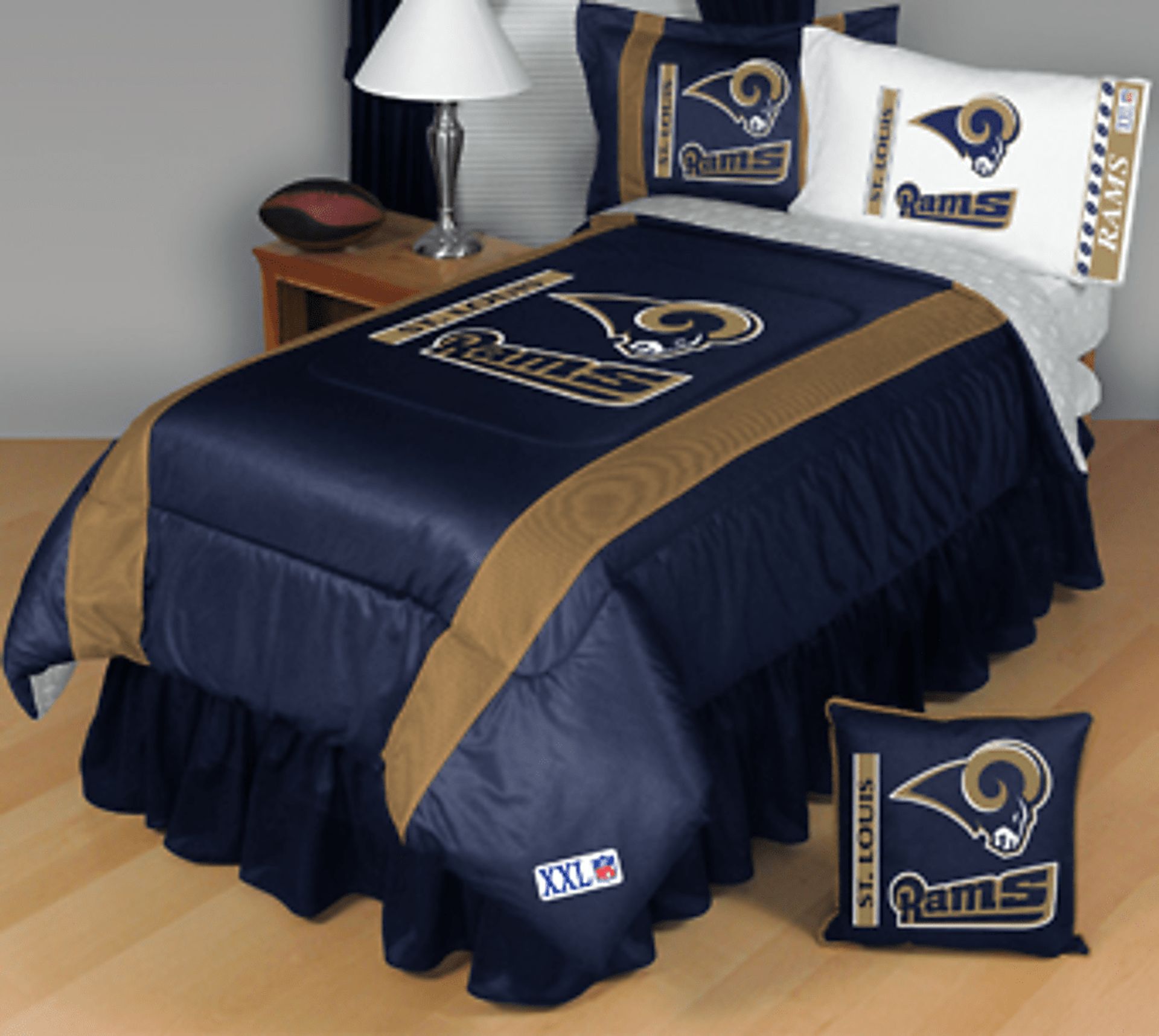 NFL Sidelines St. Louis Rams Full Bed Set - Image 1