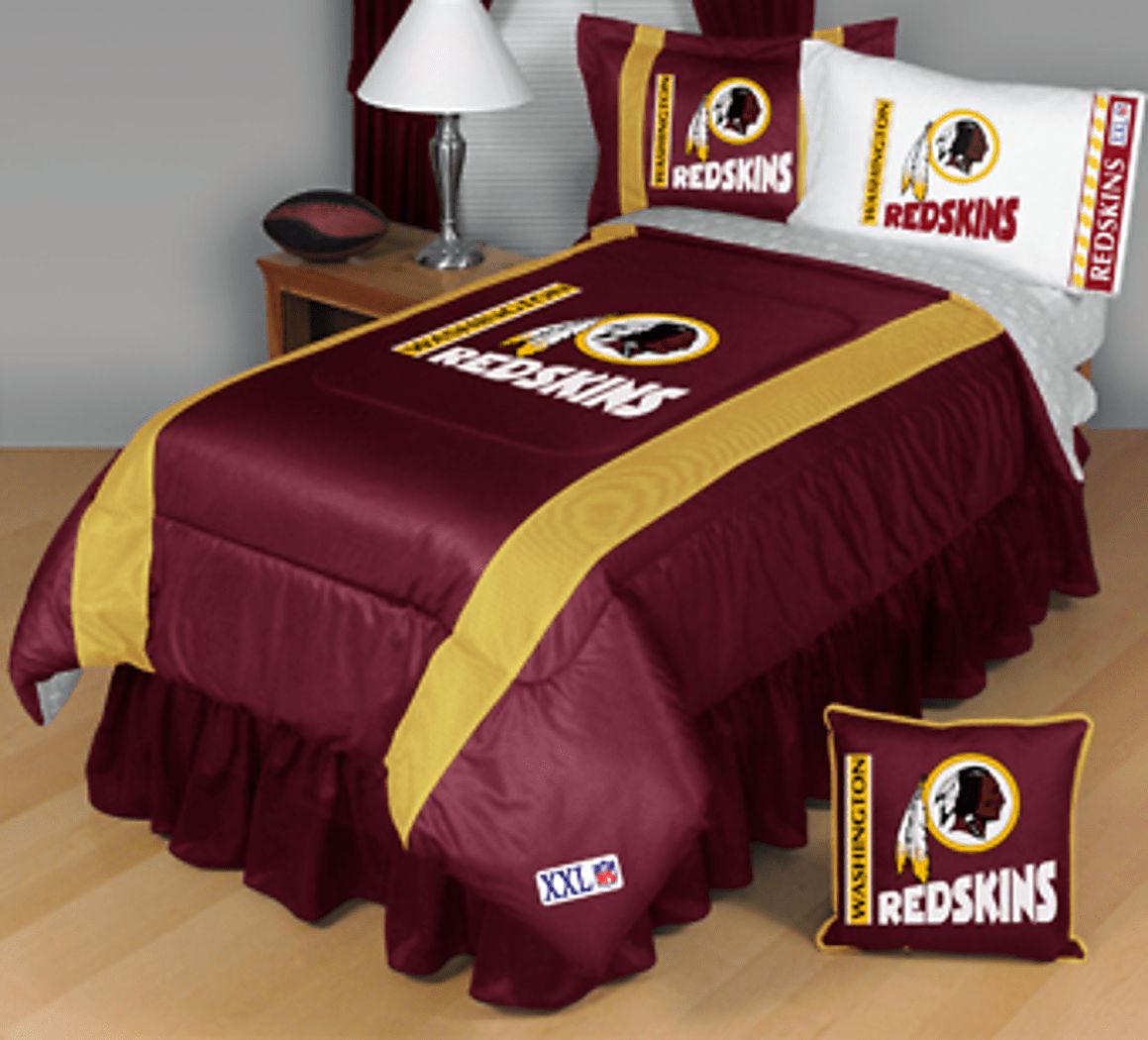 Nfl Sidelines Red Full Bed Set | Rooms to Go