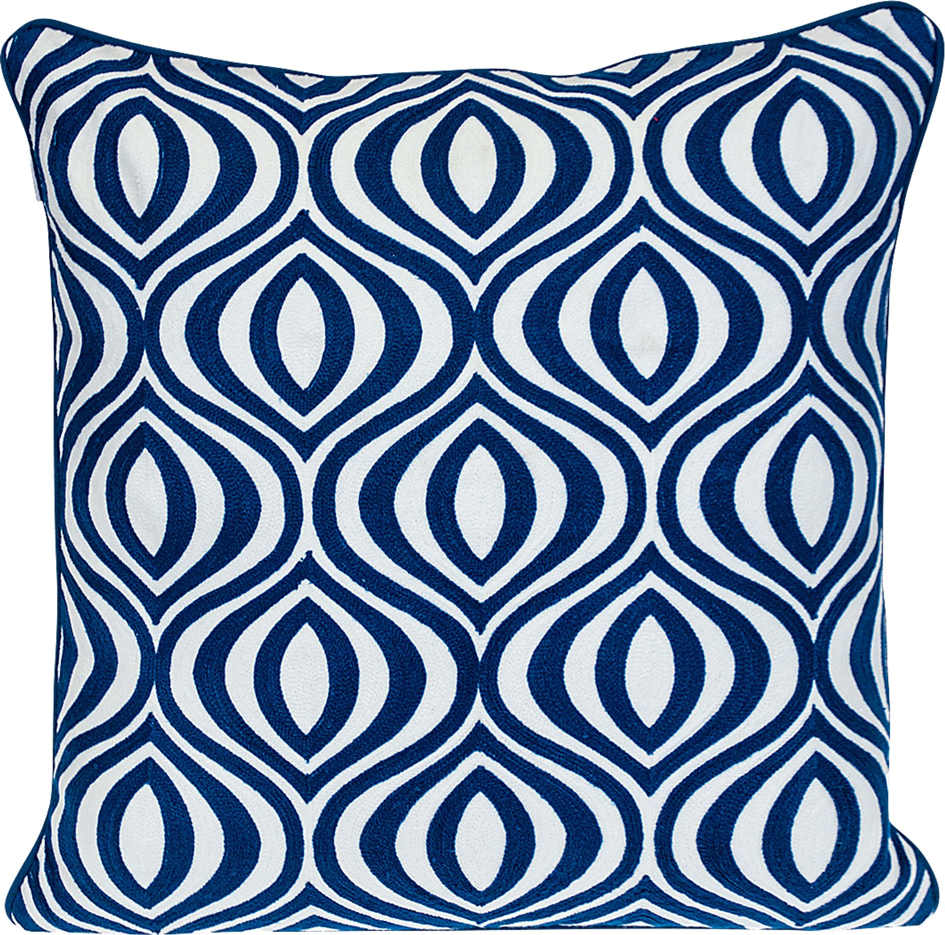 Nhema Blue Accent Pillow - Image 1