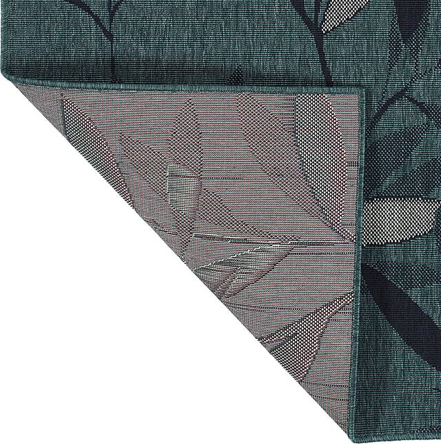 Niabury Teal 5' x 7'6 Rug - Thumbnail - Image 5