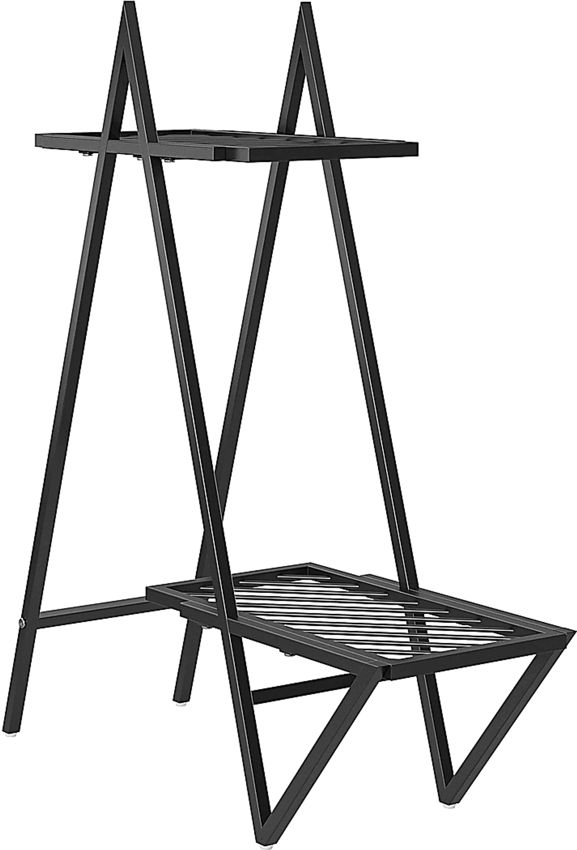 Niangua Black Indoor/Outdoor Plant Stand - Image 6