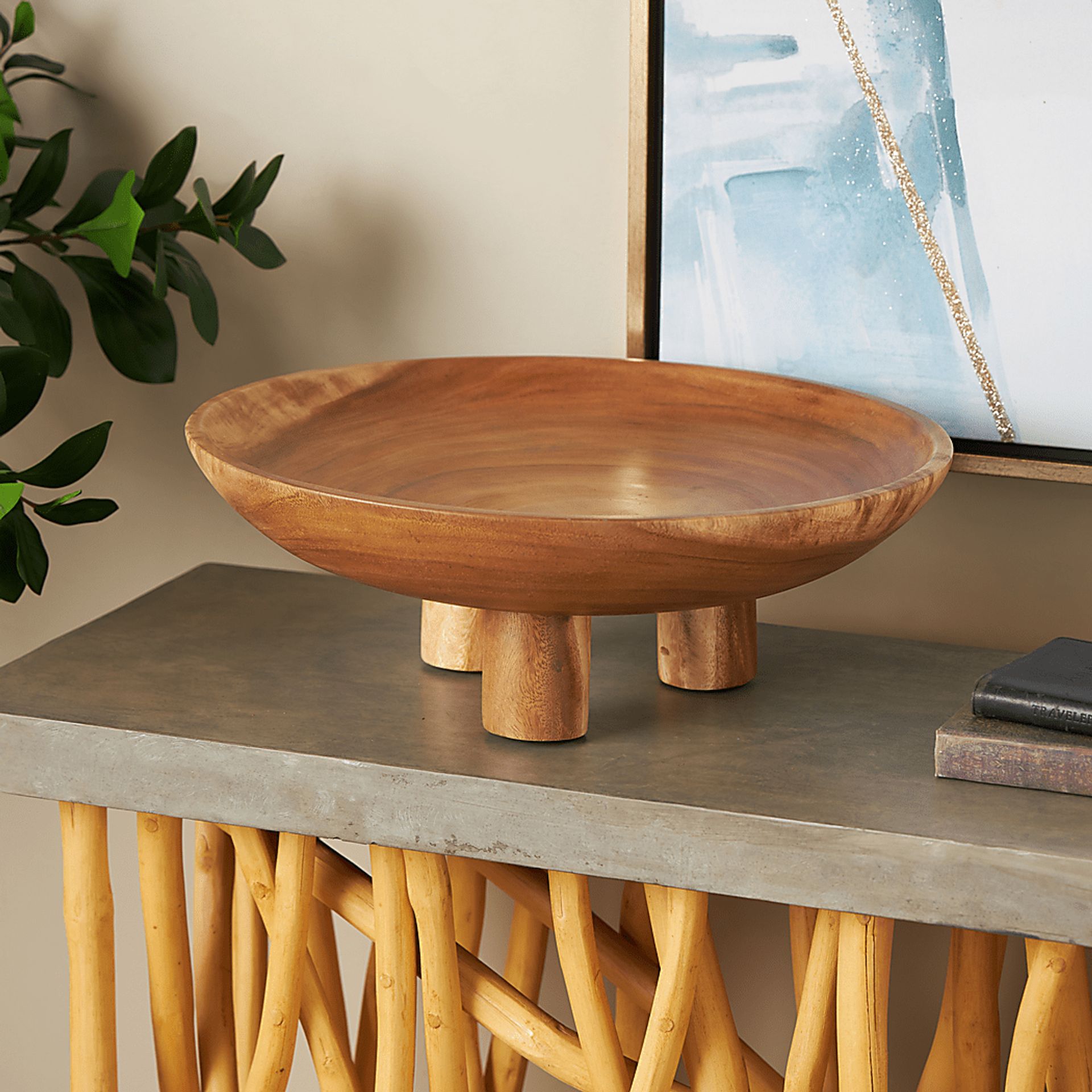 Nianli Brown Large Bowl - Image 2