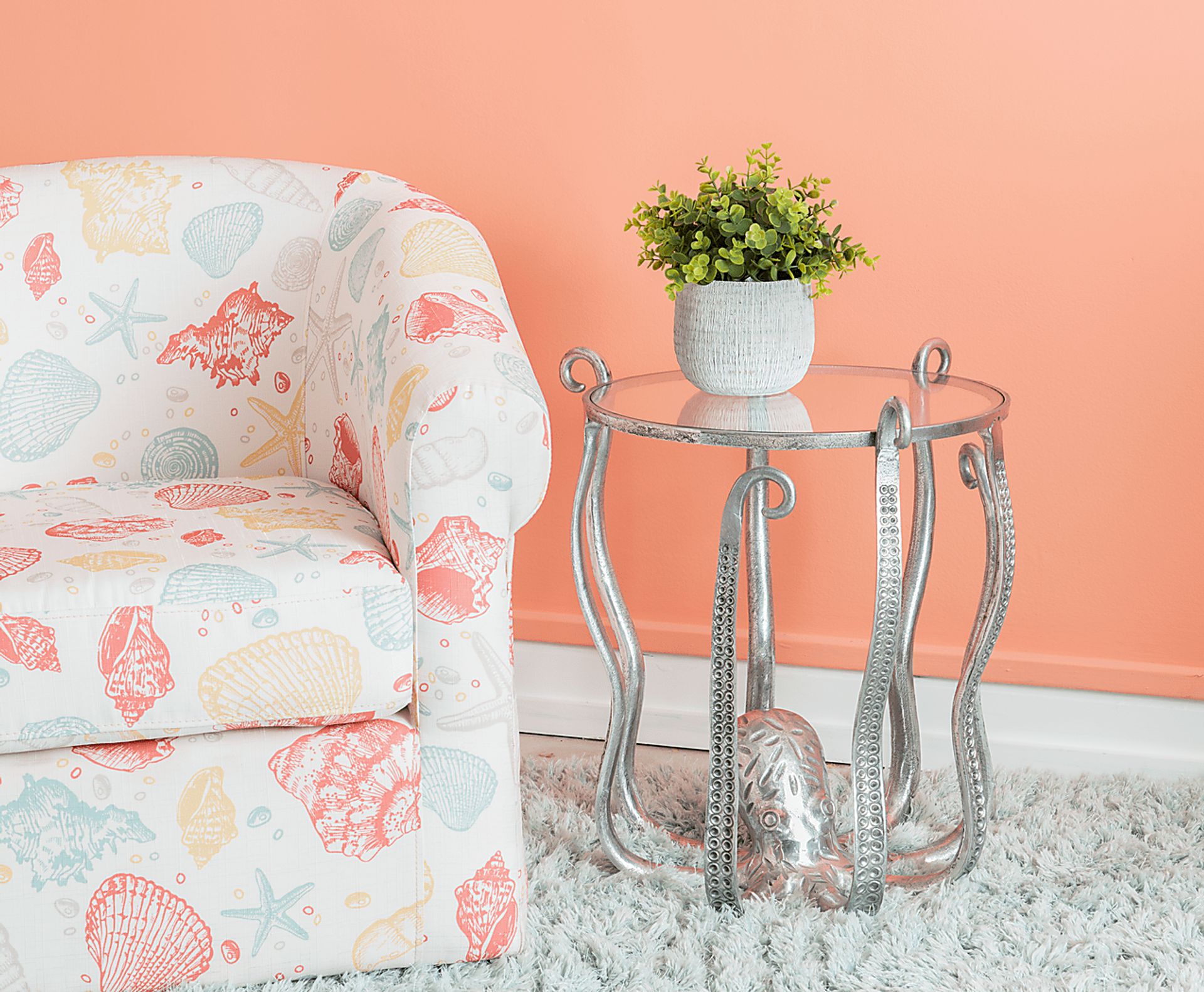 Niasea Silver Accent Table - Image 2