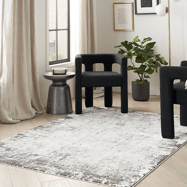 Niaset Gray 7'10 x 9'10 Rug - Thumbnail - Image 3