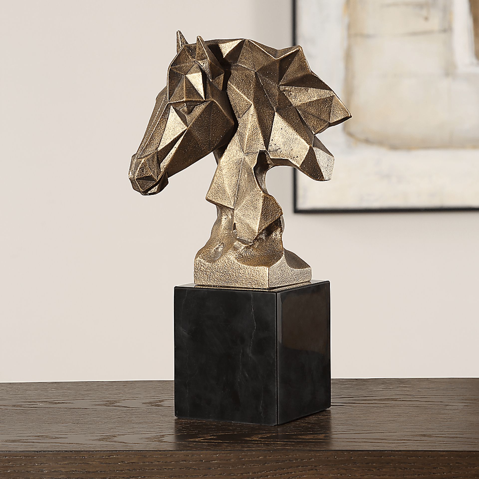 Niavo Gold Sculpture - Image 2