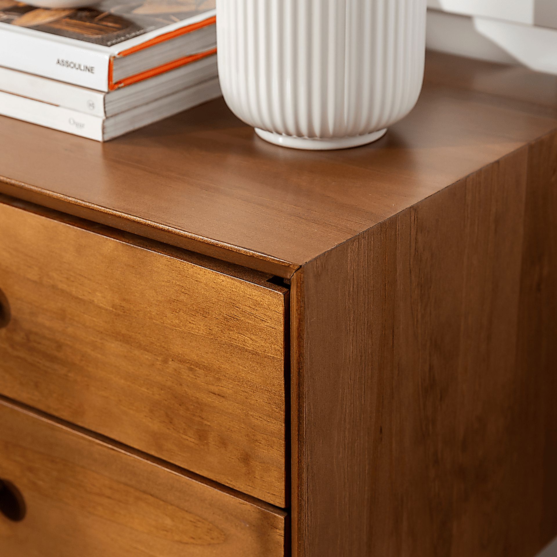 Niblic Caramel Nightstand - Image 4