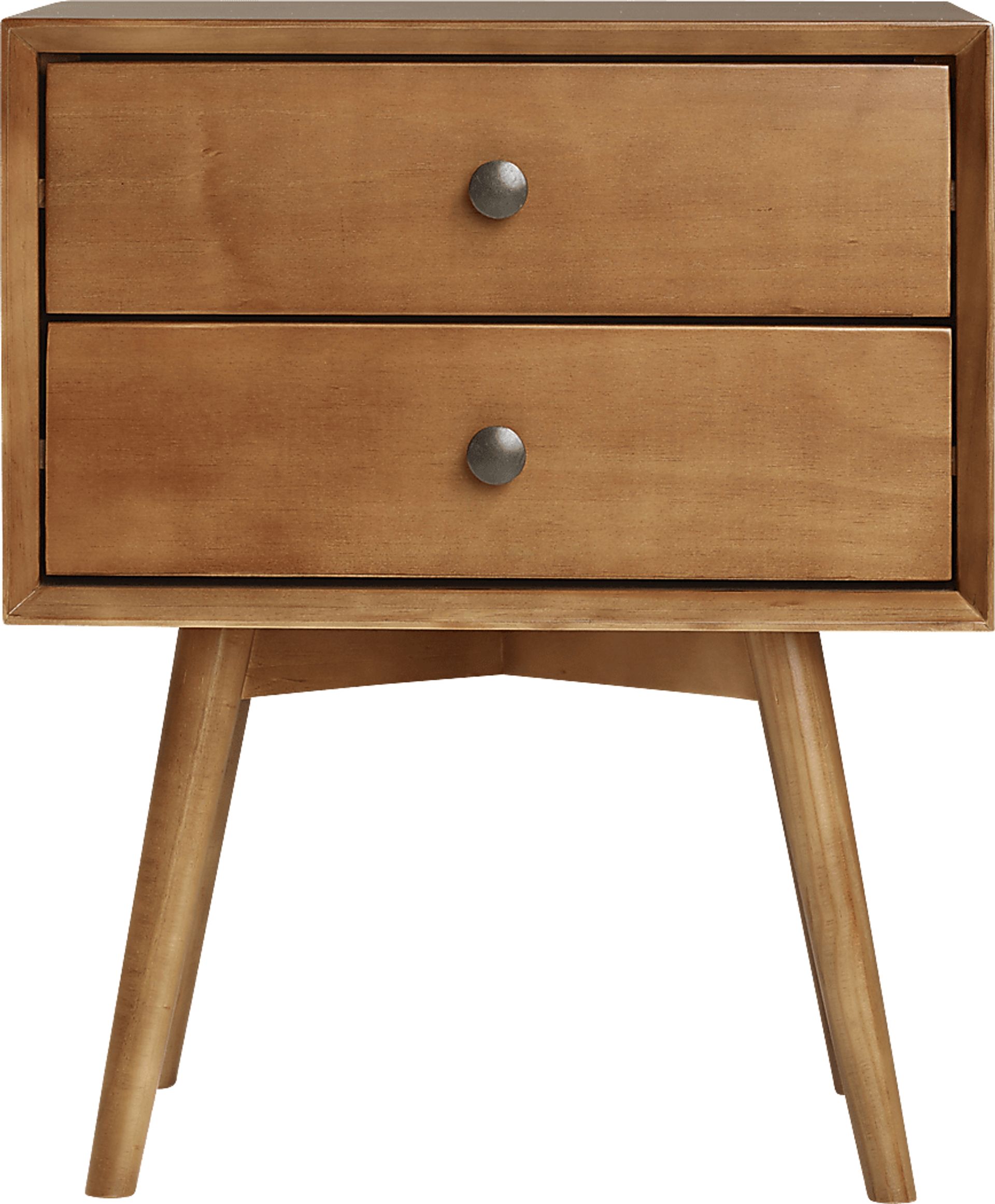 Niblic Caramel Nightstand - Image 7