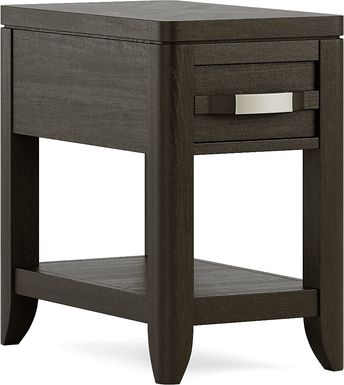 Niccolo Brown Chairside Table