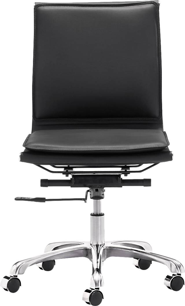 Nichelyn Black Office Chair - Thumbnail - Image 3