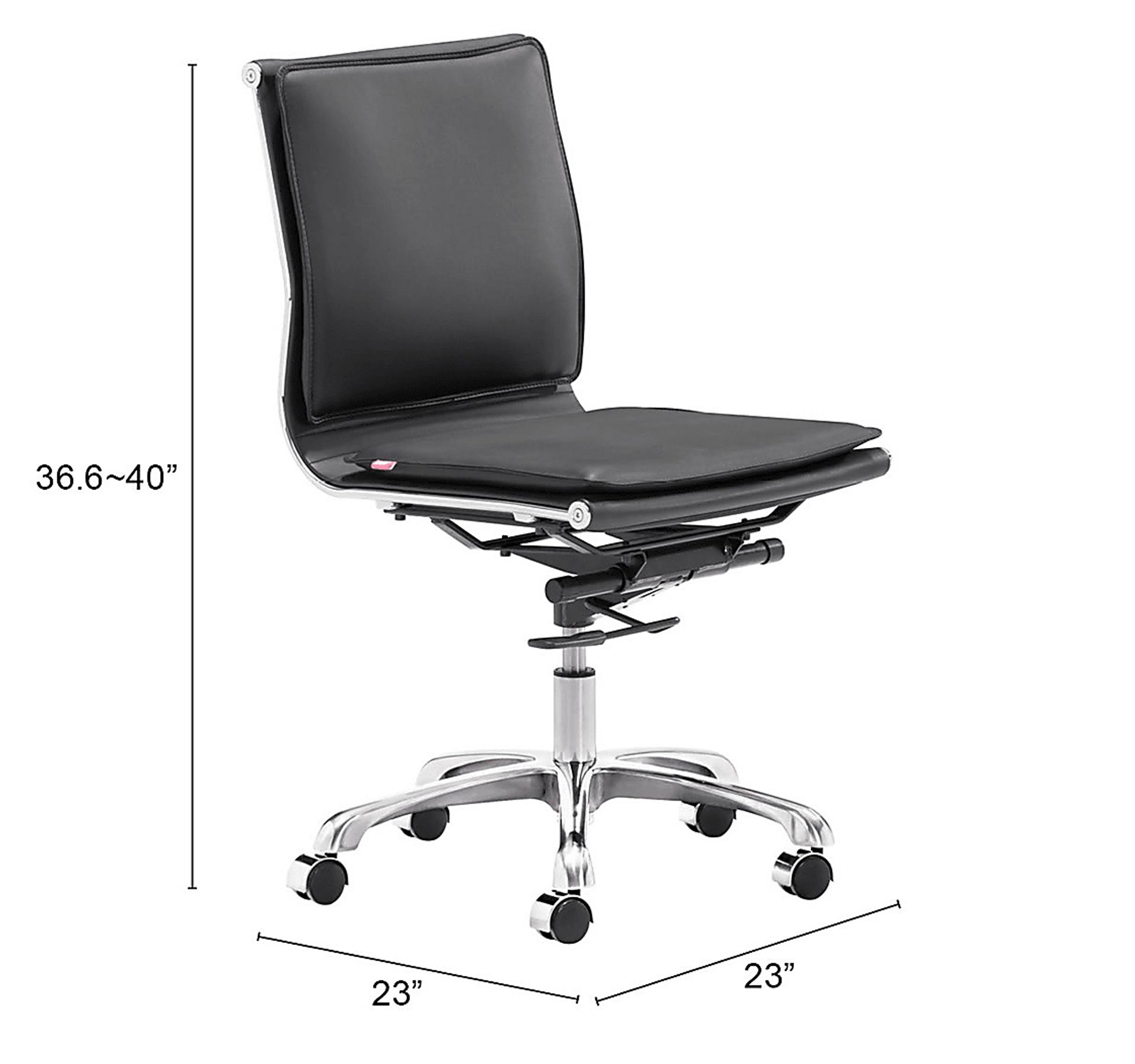 Nichelyn Black Office Chair - Image 5