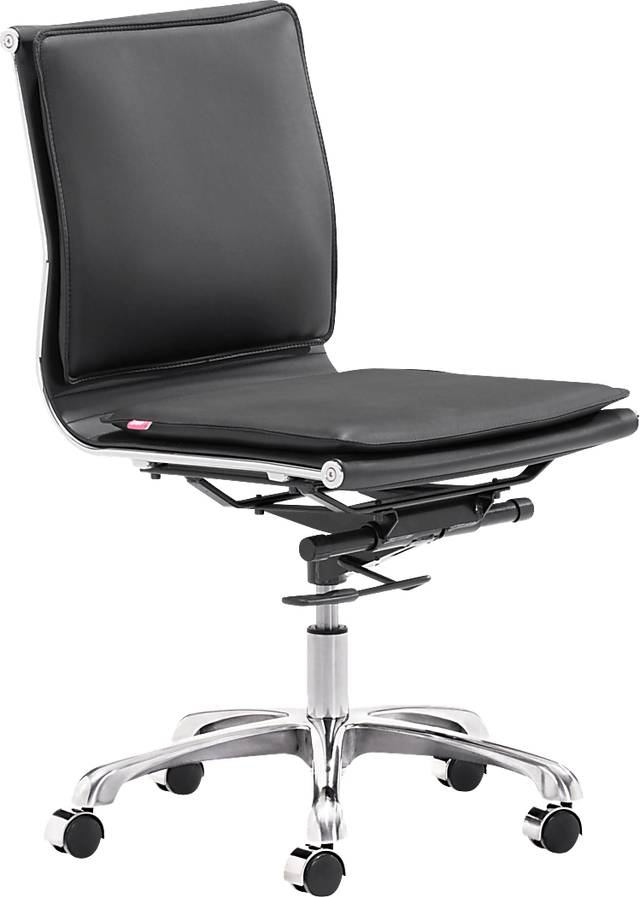 Nichelyn Black Office Chair - Thumbnail - Image 1