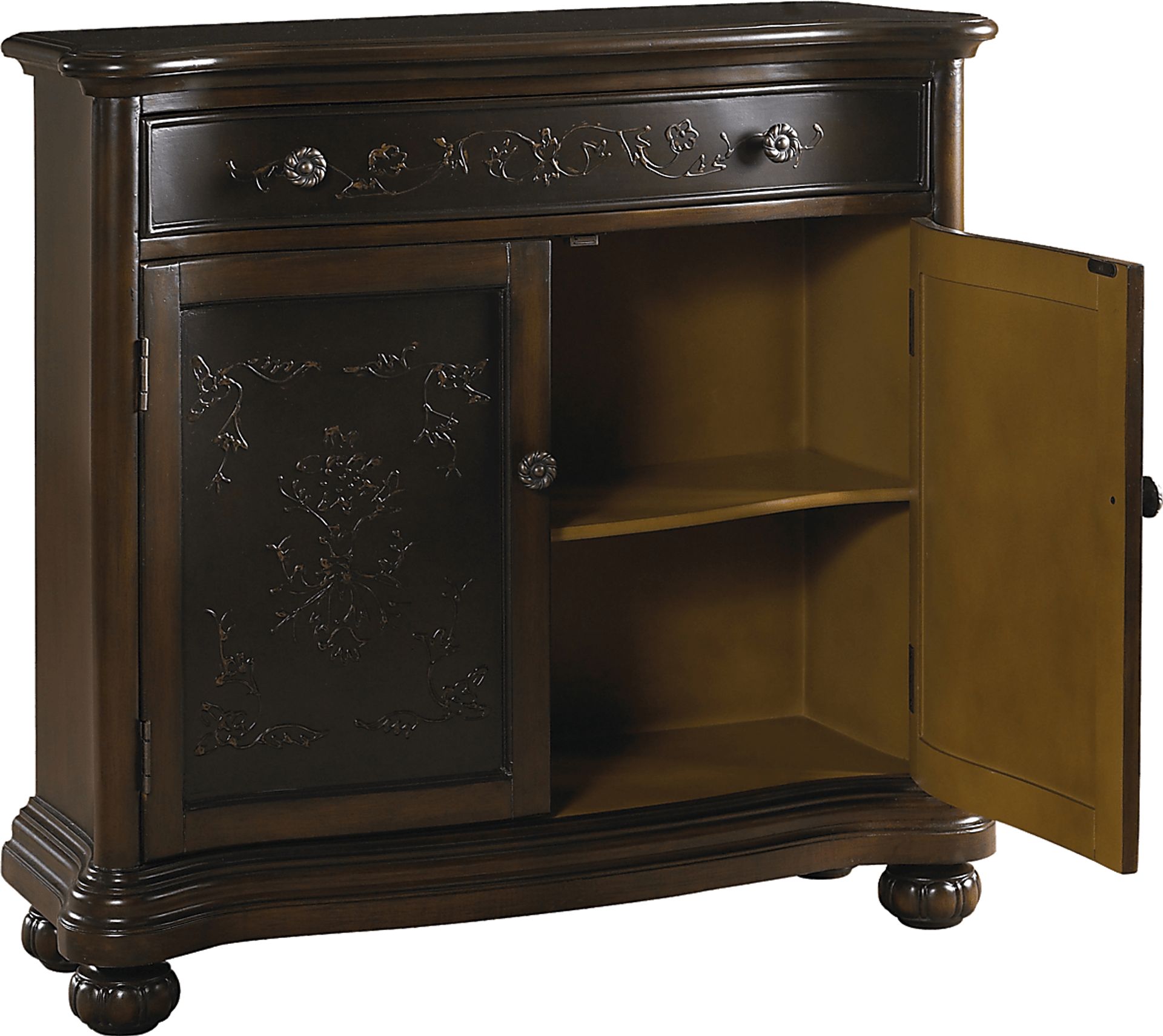 Nichola Brown Accent Cabinet - Image 2