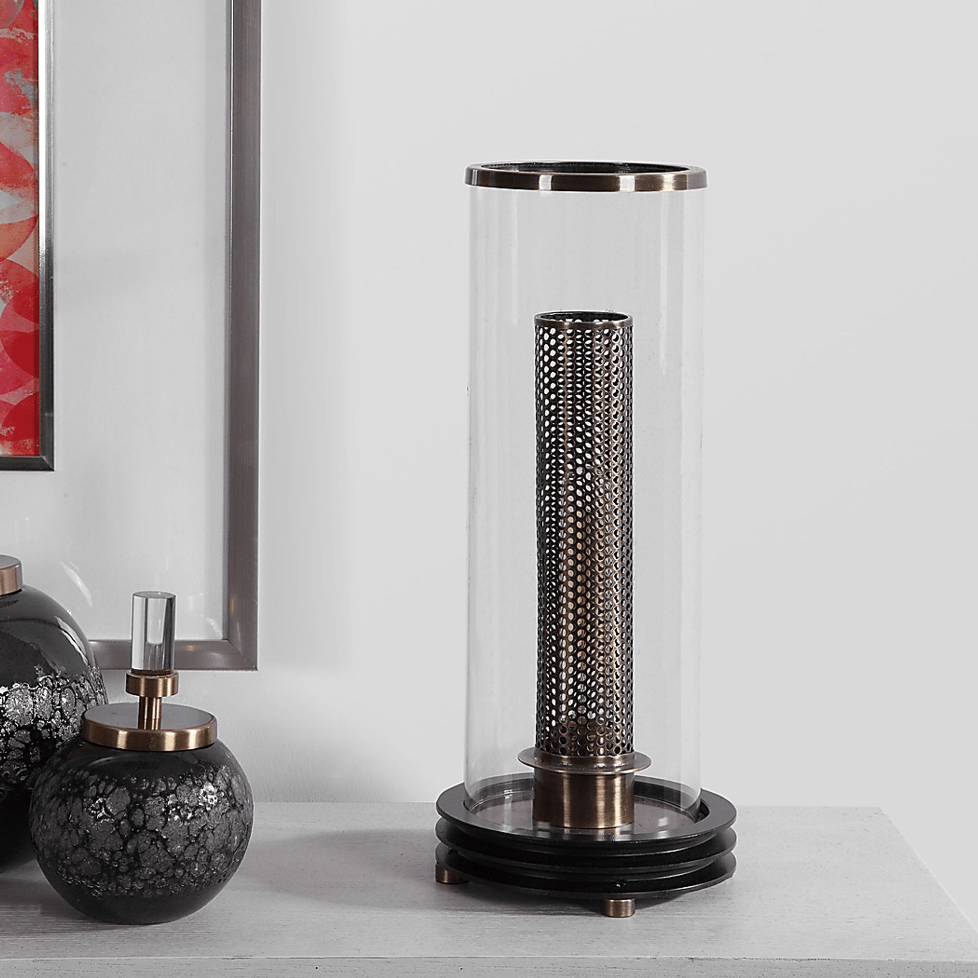 Nicholas Avenue Brass Lamp - Image 4
