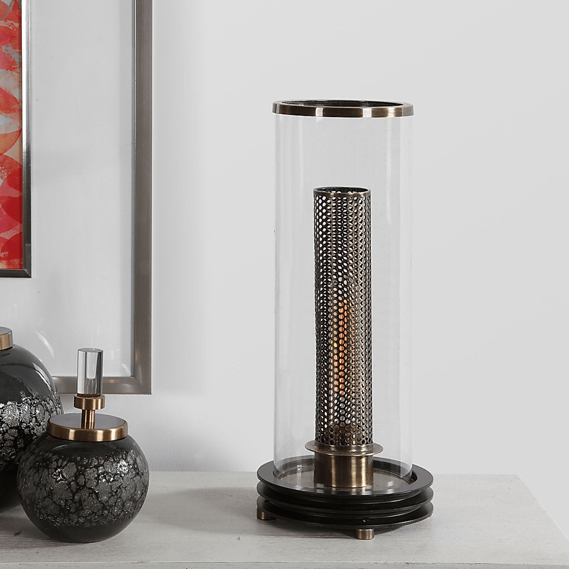 Nicholas Avenue Brass Lamp - Image 5