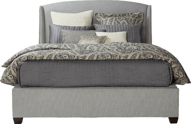 Nichole Gray 3 Pc Queen Bed - Thumbnail - Image 1