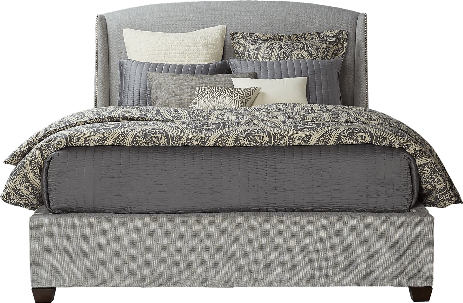 Nichole Gray 3 Pc Queen Bed - Image 1