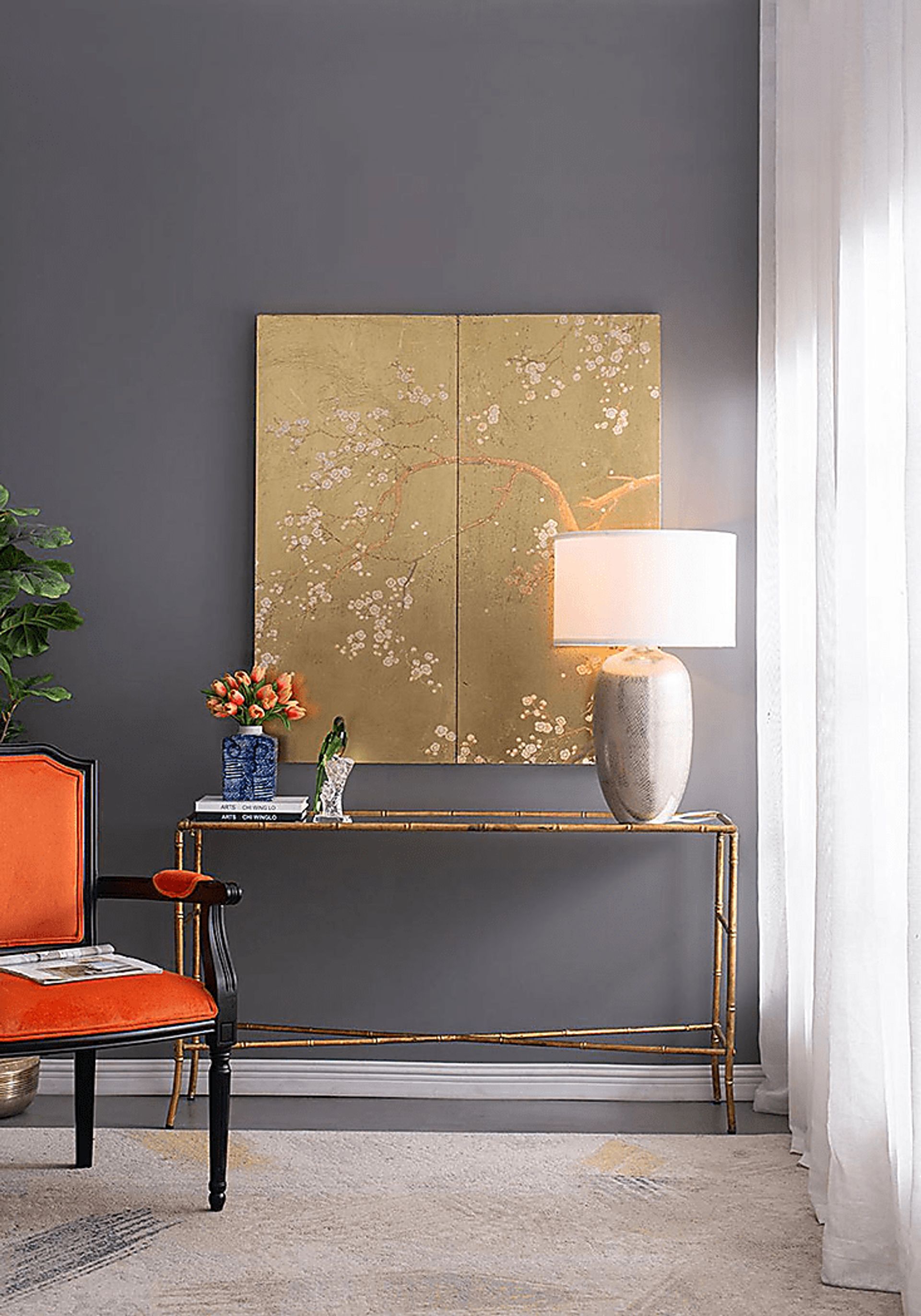 Nicklaus Edge Silver Lamp - Image 2