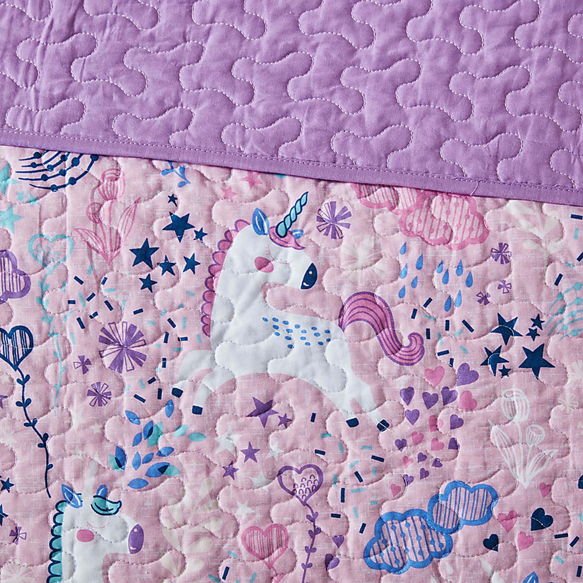 Nicor Pink Twin Quilt Set - Image 6