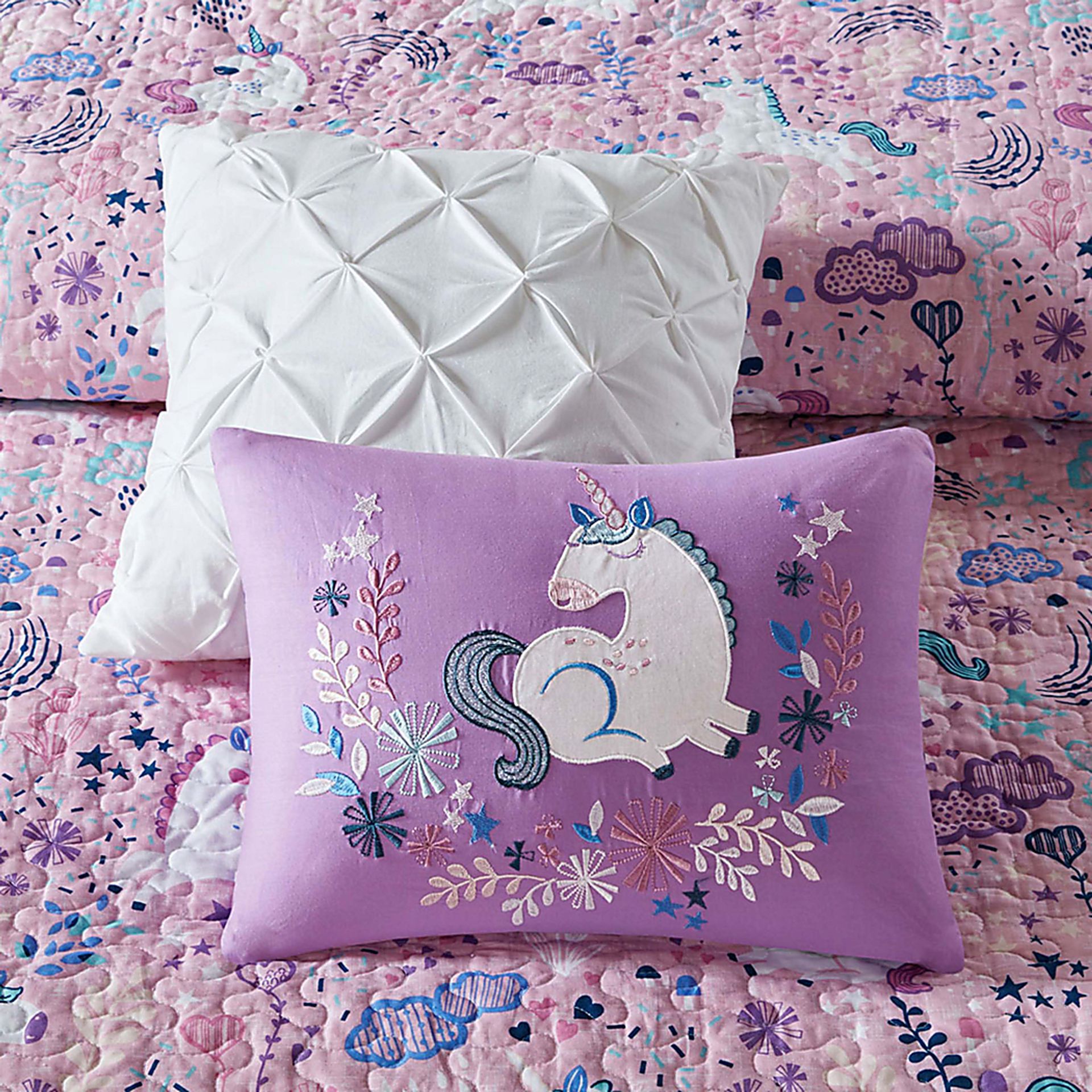 Nicor Pink Twin Quilt Set - Image 7