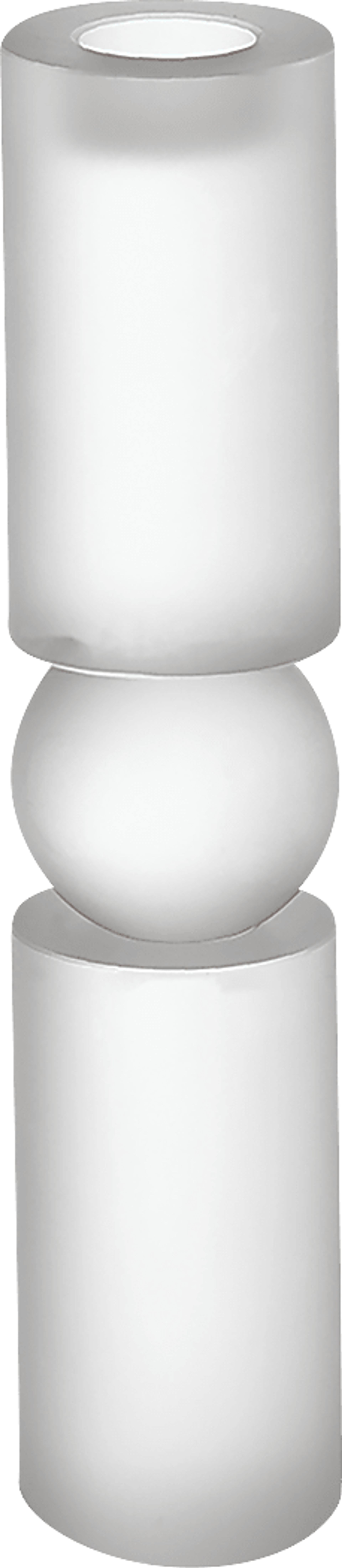 Nicoson III White Candle Holder - Image 1