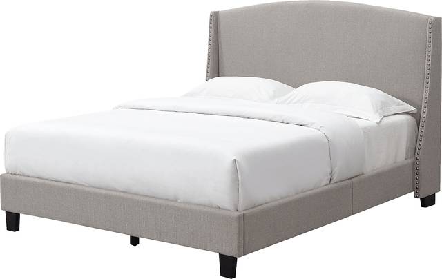 Niemann Gray Queen Bed - Thumbnail - Image 3