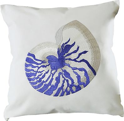 Nieven White Indoor/Outdoor Accent Pillow