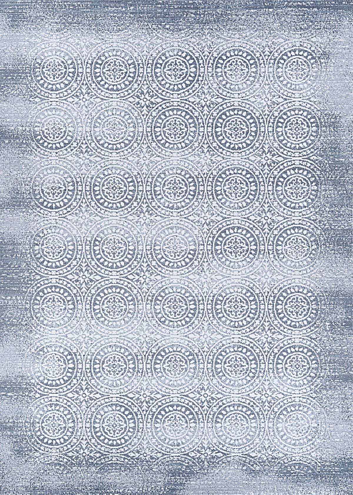 Night Sparkle Gray Polypropylene Fabric Rug | Rooms to Go