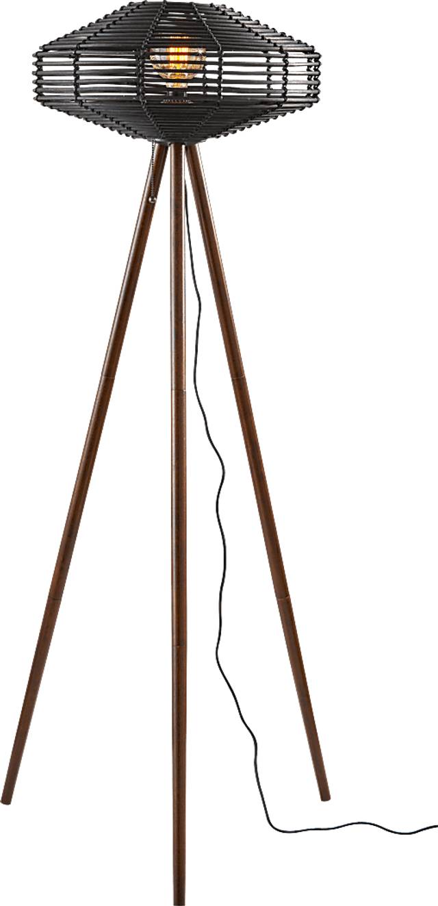 Nightgale Way Black Floor Lamp - Thumbnail - Image 1
