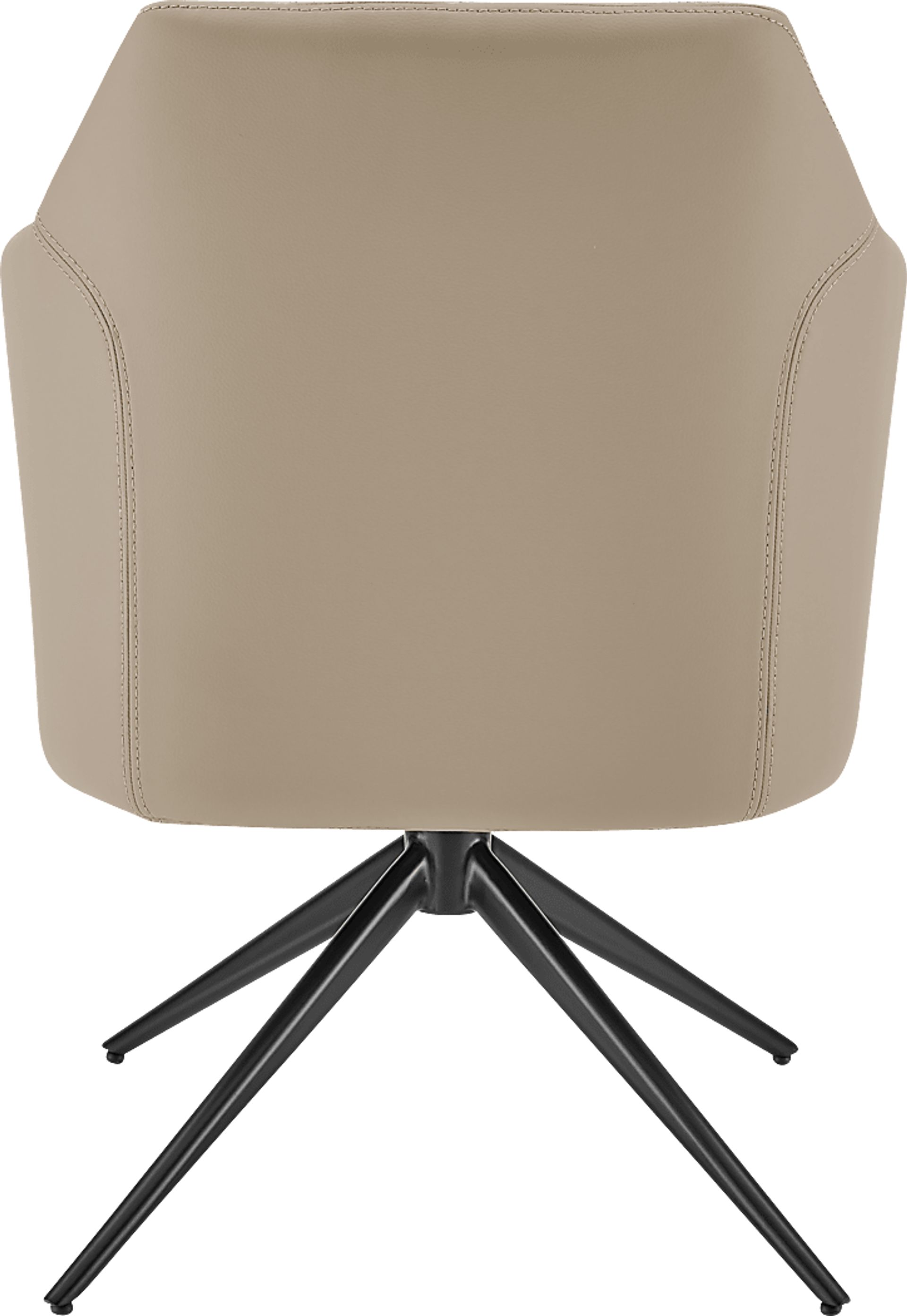 Nightpoint Taupe Swivel Arm Chair - Image 5