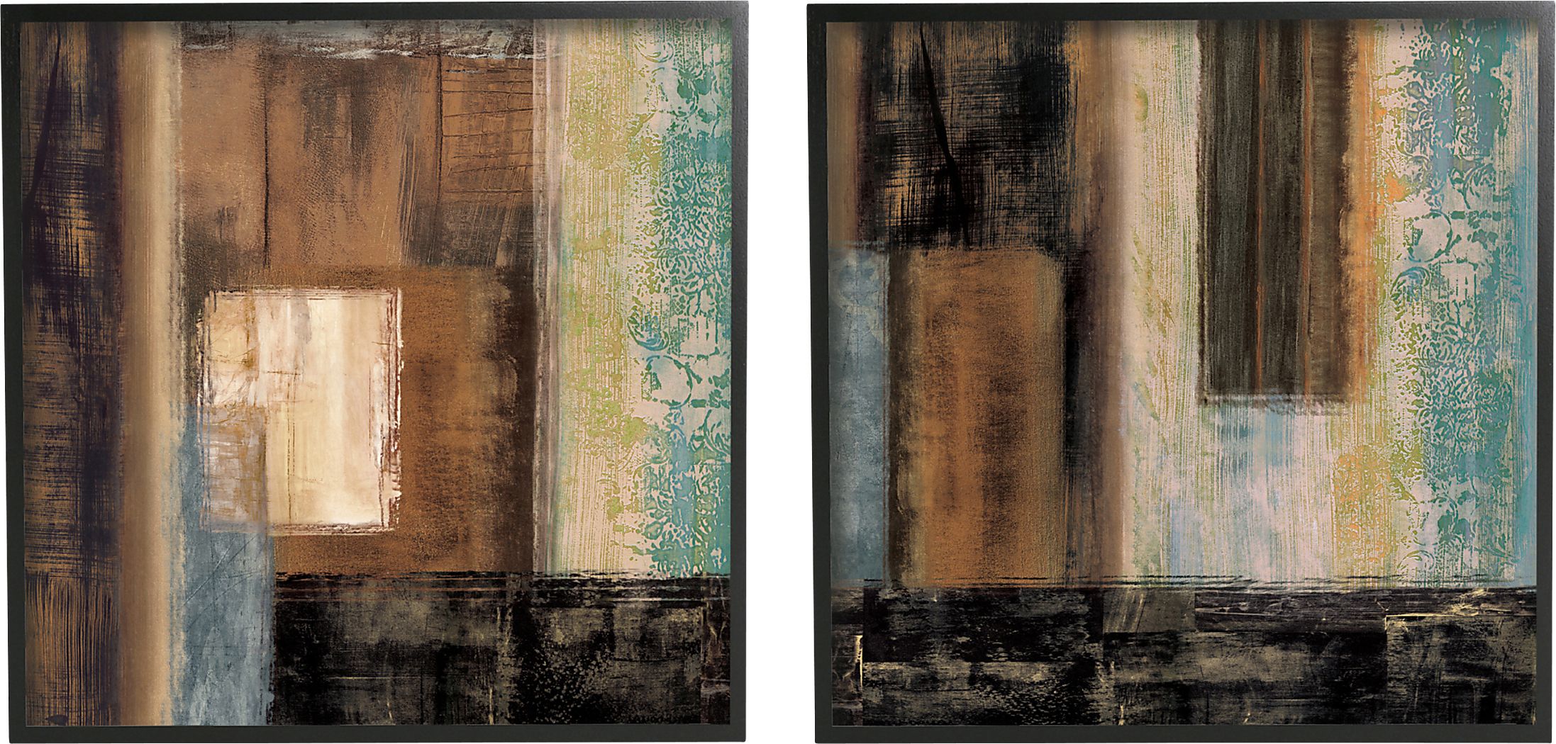 Night's Reflection Set of 2 Artwork