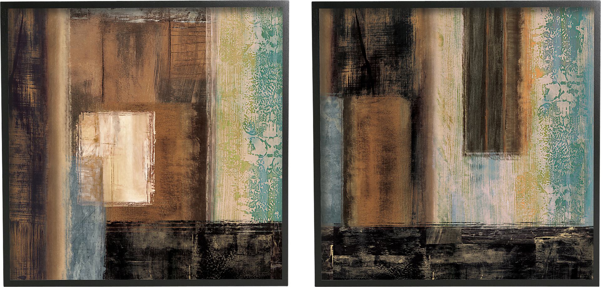 Night's Reflection Set of 2 Artwork - Image 1