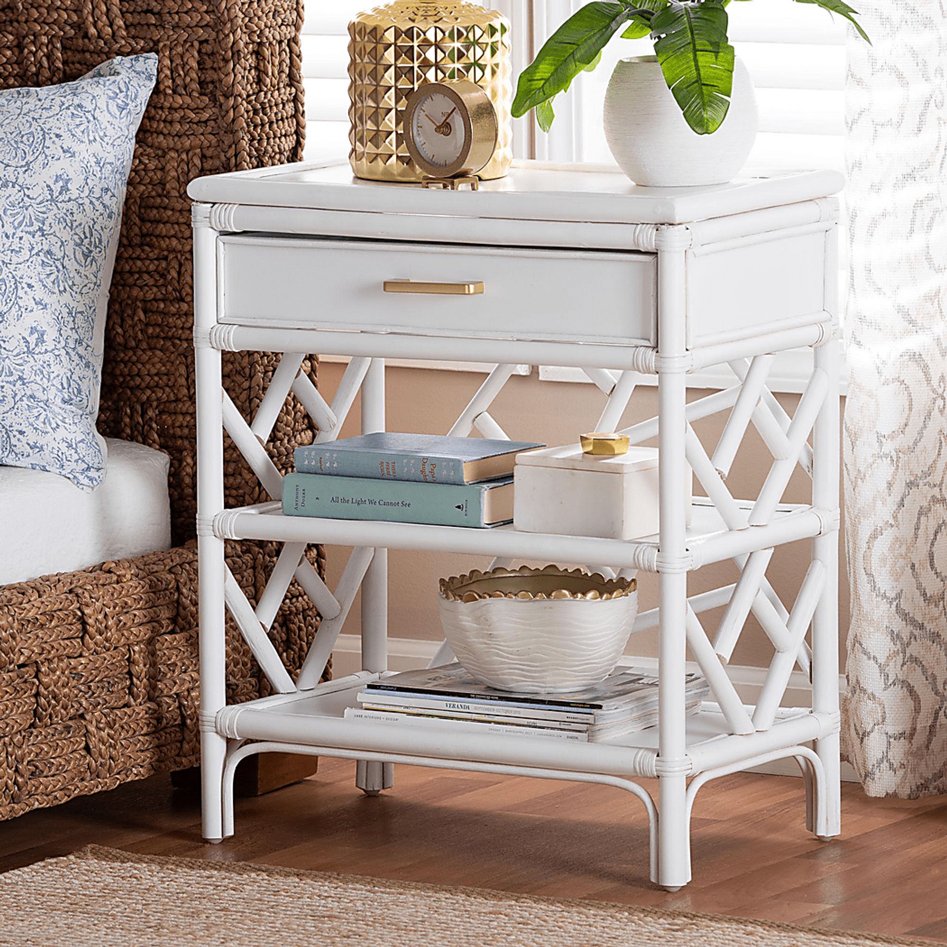 Nightshack White Nightstand - Image 2