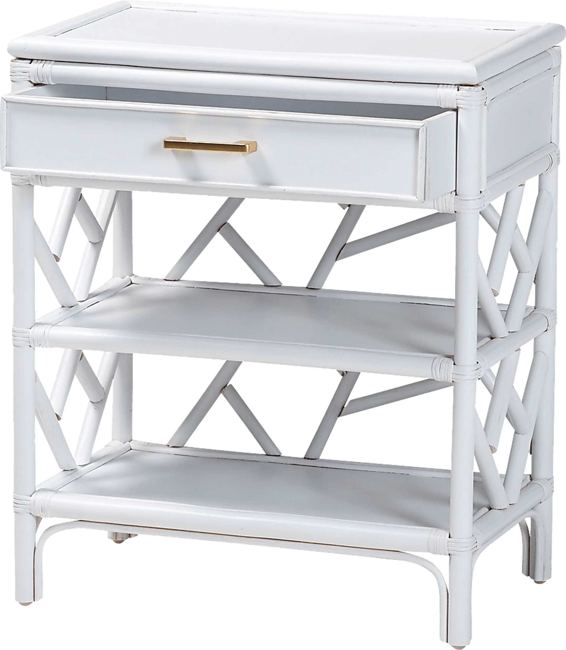 Nightshack White Nightstand - Image 4