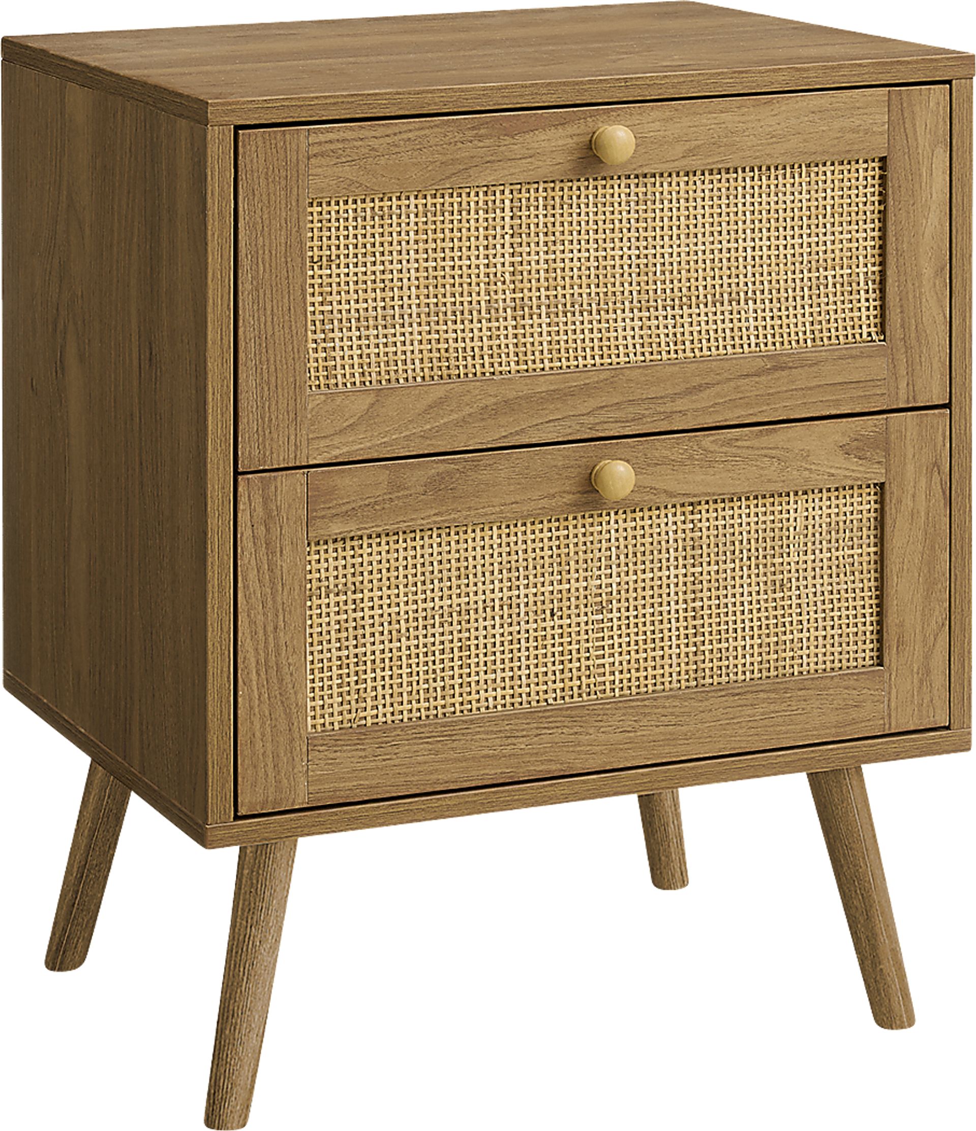 Nighttales Brown Nightstand - Image 1