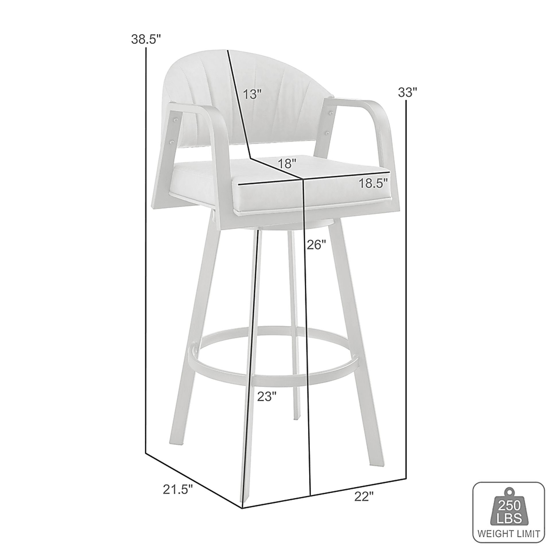 Nightwater Black Counter Height Stool - Image 8