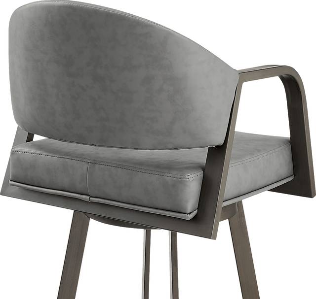 Nightwater Gray Barstool - Thumbnail - Image 4