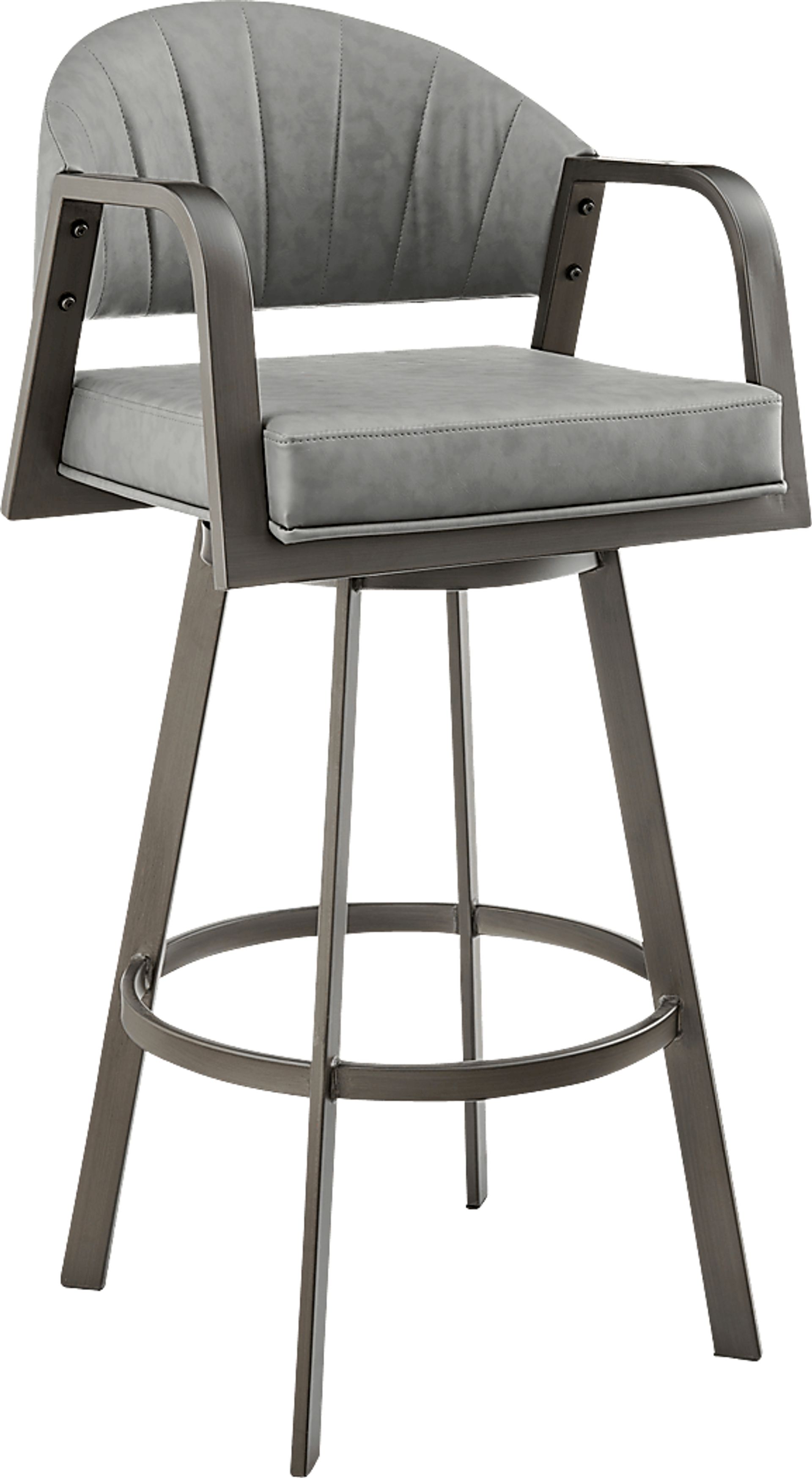 Nightwater Gray Barstool - Image 1