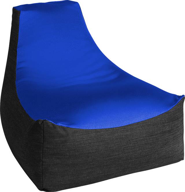 Kids Nika Blue Bean Bag Chair - Thumbnail - Image 1