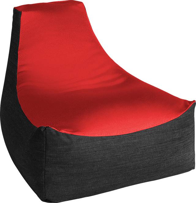 Kids Nika Red Bean Bag Chair - Thumbnail - Image 1