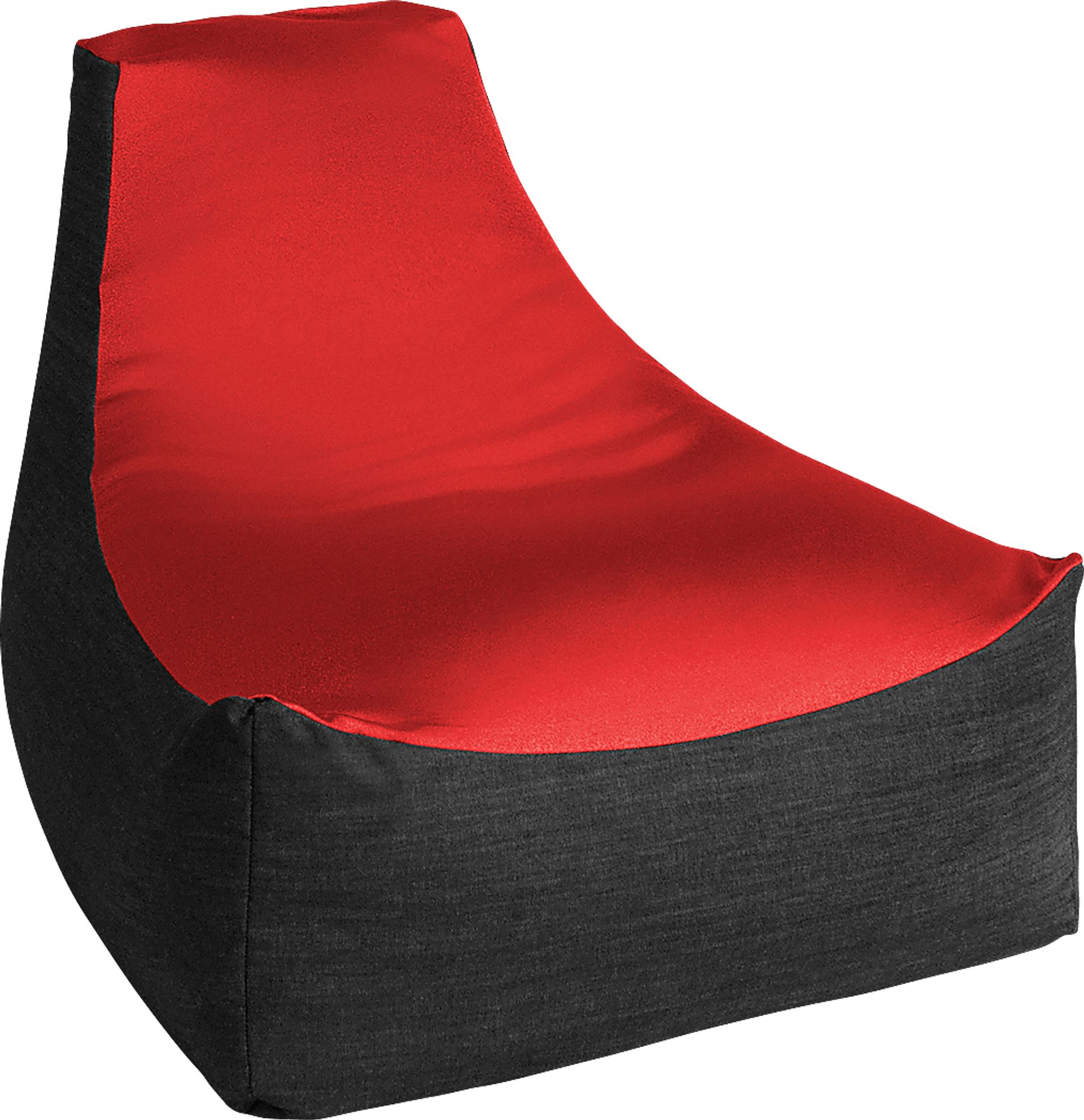 Kids Nika Red Bean Bag Chair - Image 1