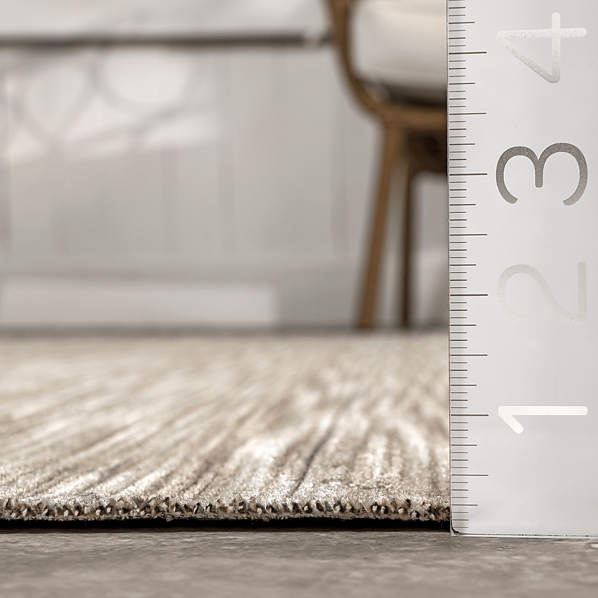 Nikanor Beige 2' x 8' Indoor/Outdoor Runner Rug - Image 3
