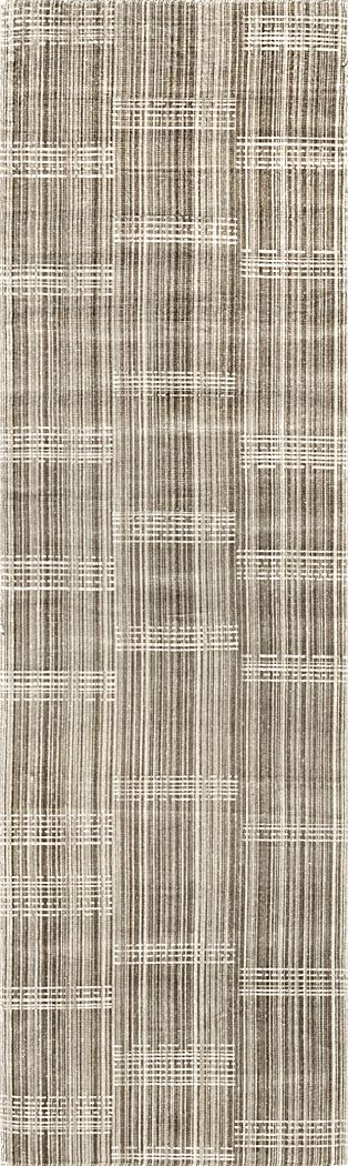 Nikanor Beige 2' x 8' Indoor/Outdoor Runner Rug