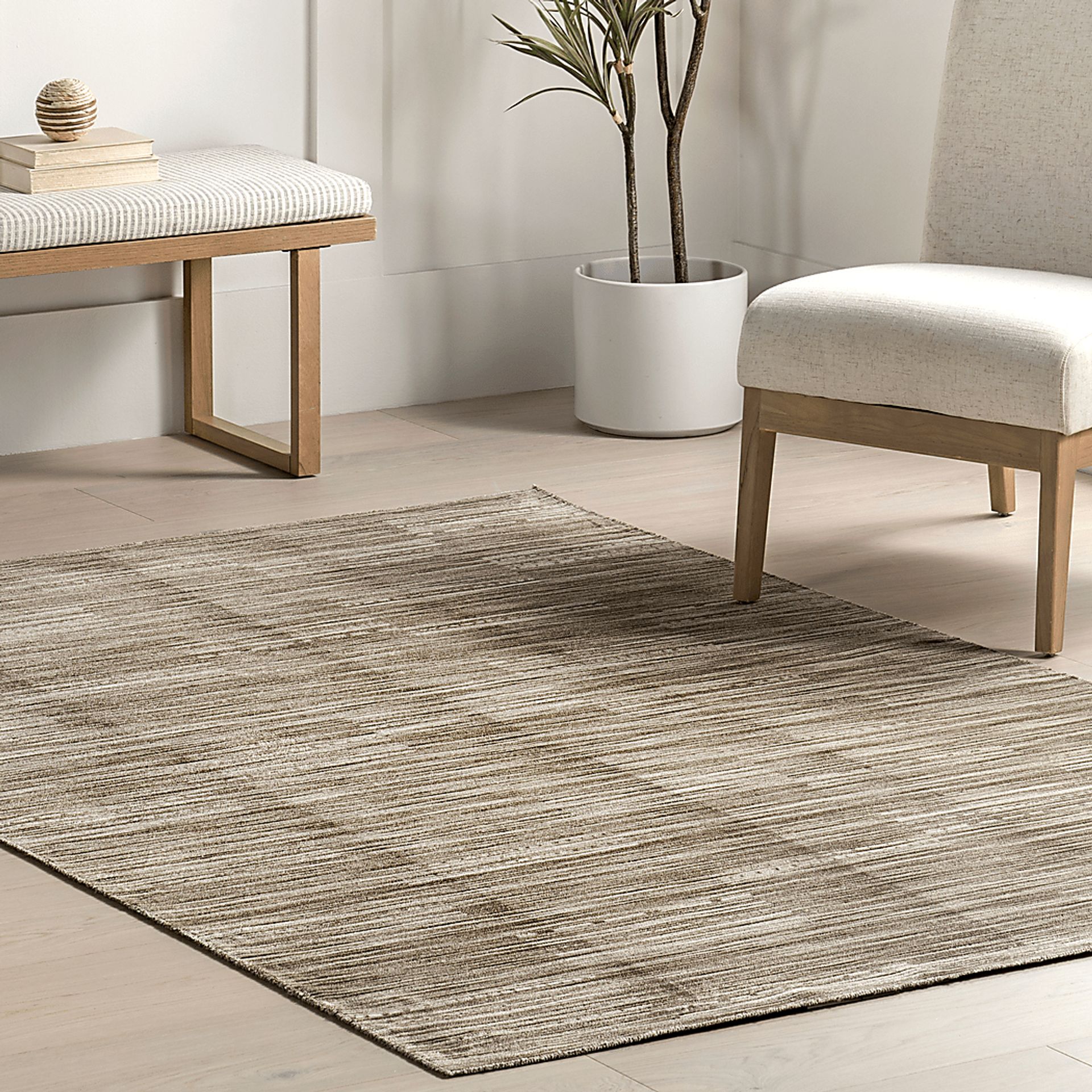 Nikanor Beige 5' x 8' Indoor/Outdoor Rug - Image 9