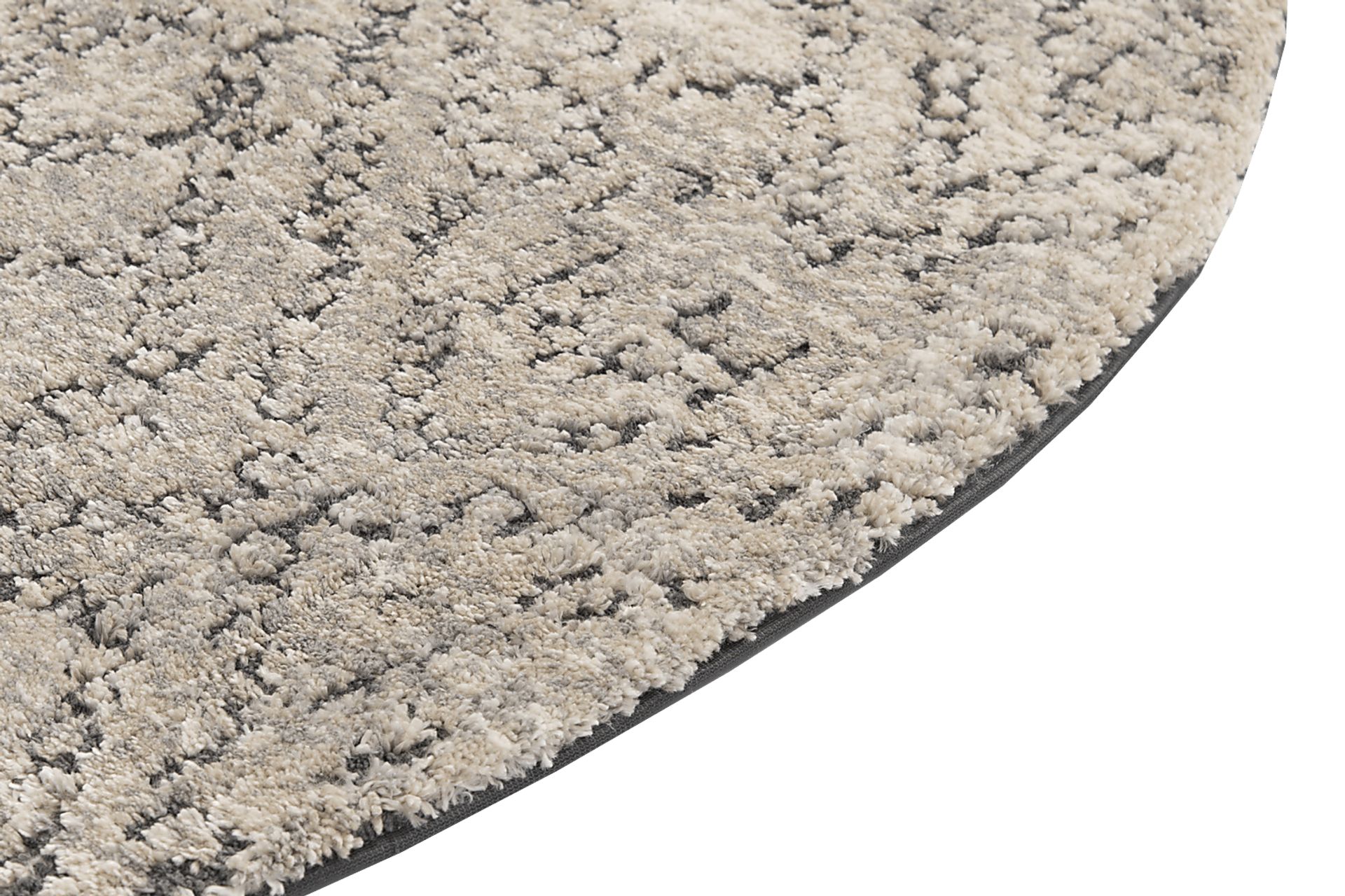 Nikita Gray 7'10" Round Rug - Image 2