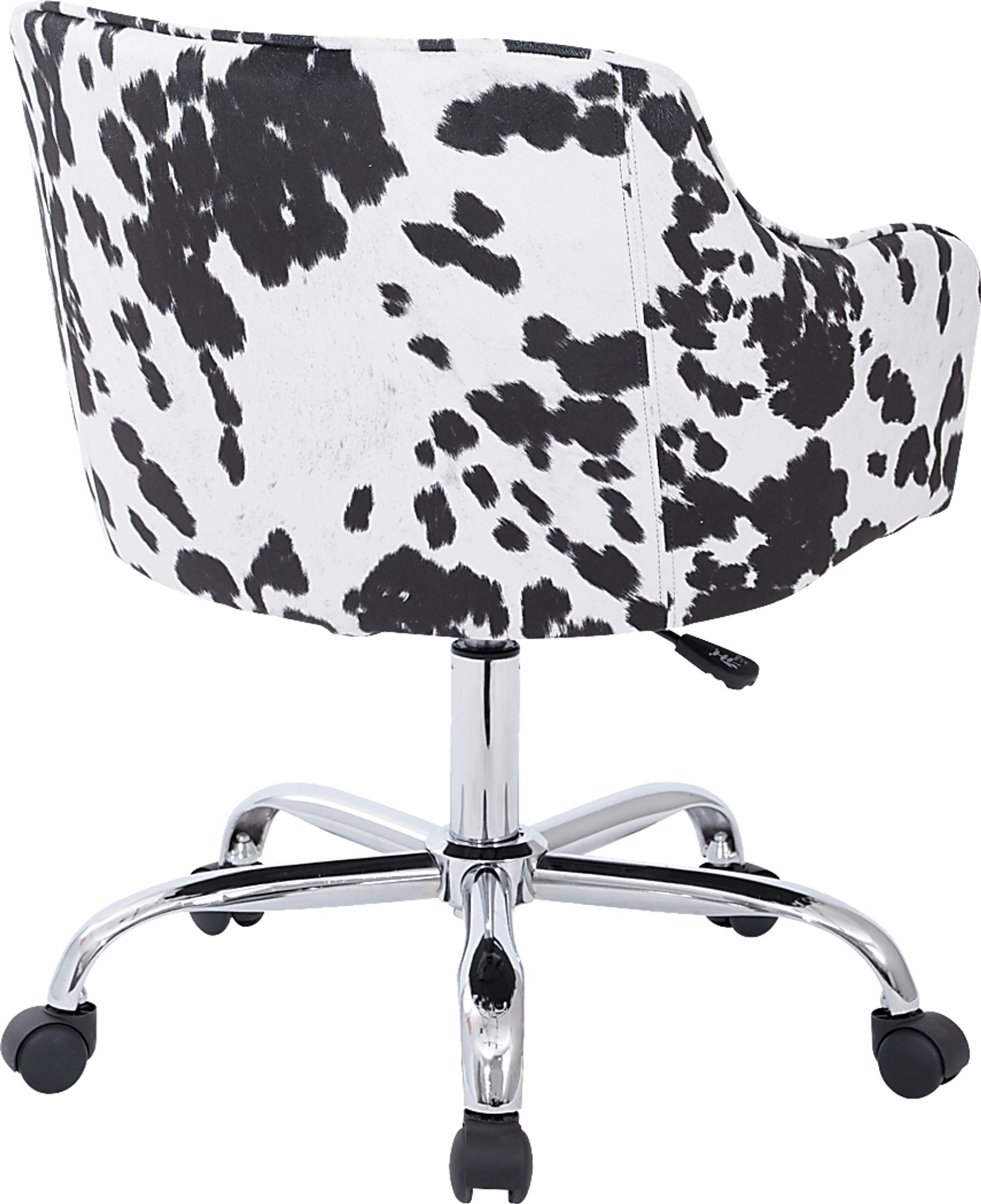 Nikitta Black/White Office Chair - Image 2