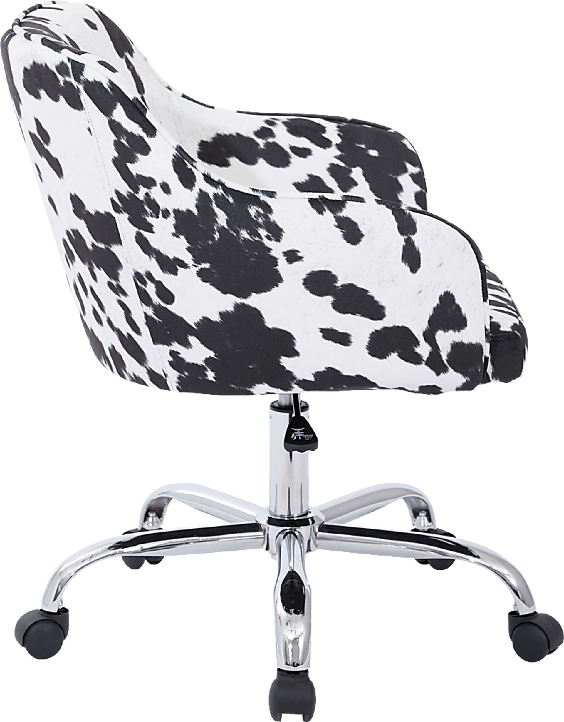 Nikitta Black/White Office Chair - Image 7